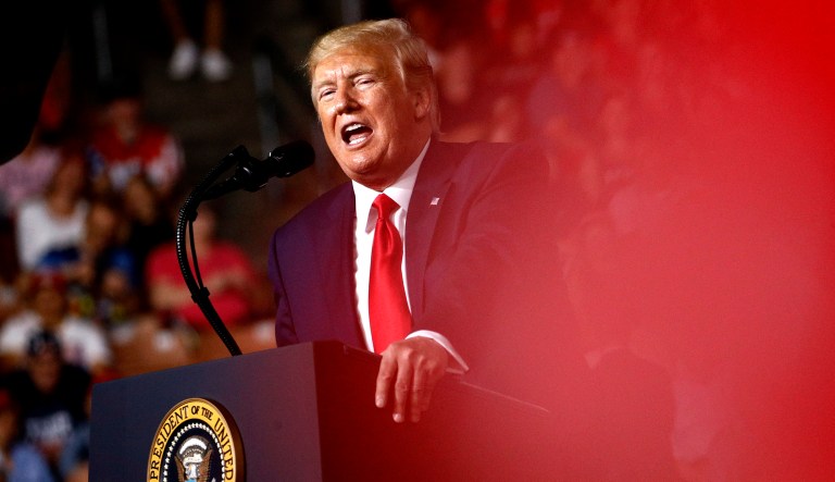 President Trump speaks.