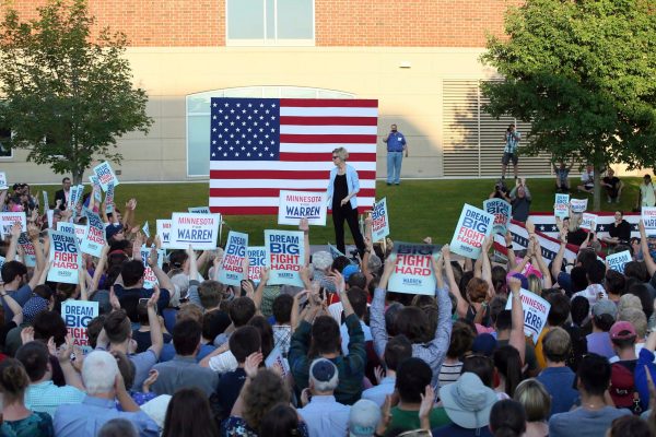 Republicans downplay Warren crowd sizes as Trump eyes Minnesota