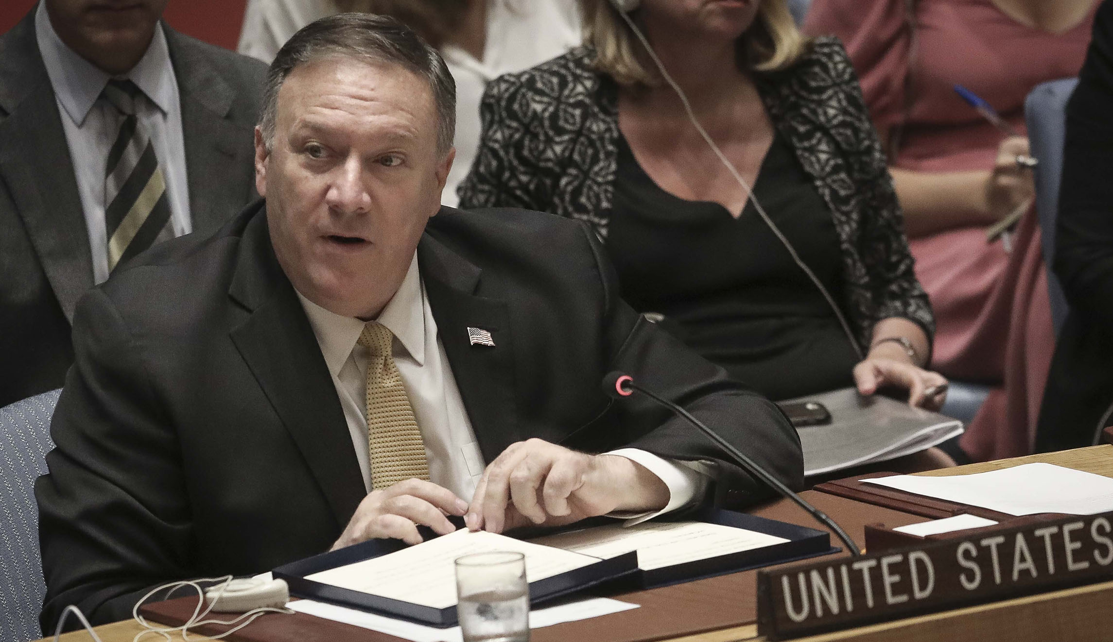 US launches countdown clock to warn of Russia and China arming Iran