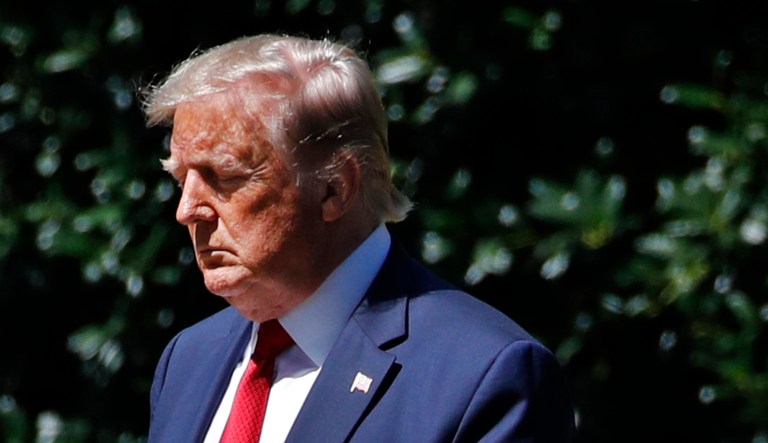 President Trump is seen.