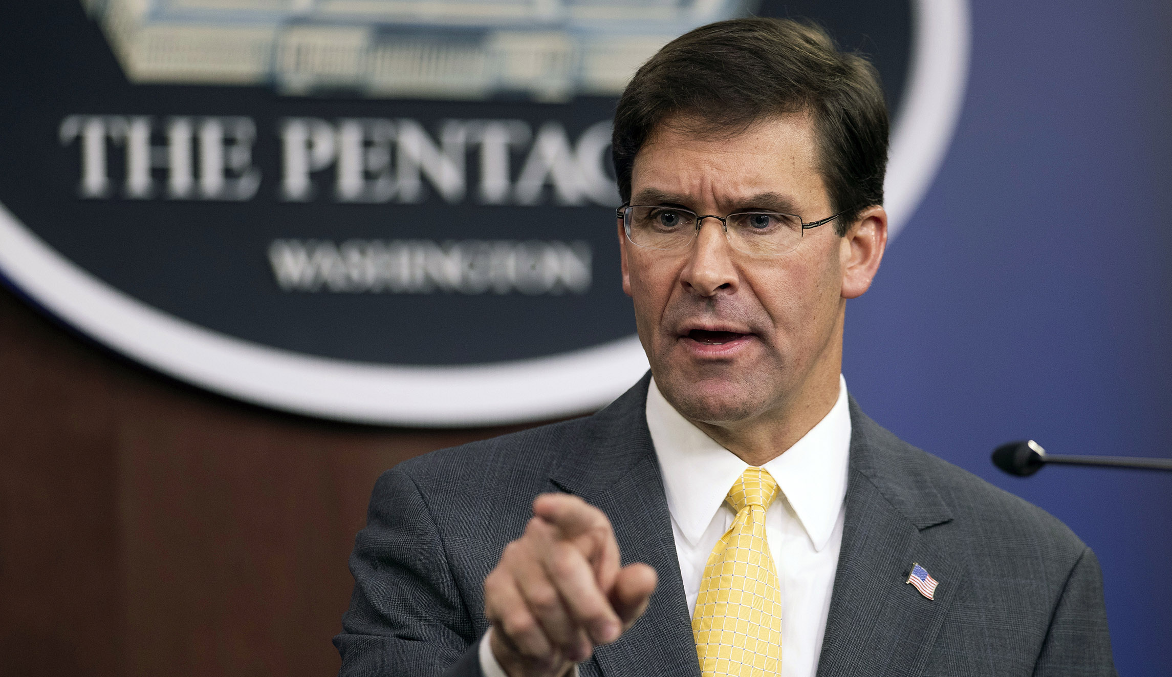 Esper says coronavirus needs taking toll on military resources