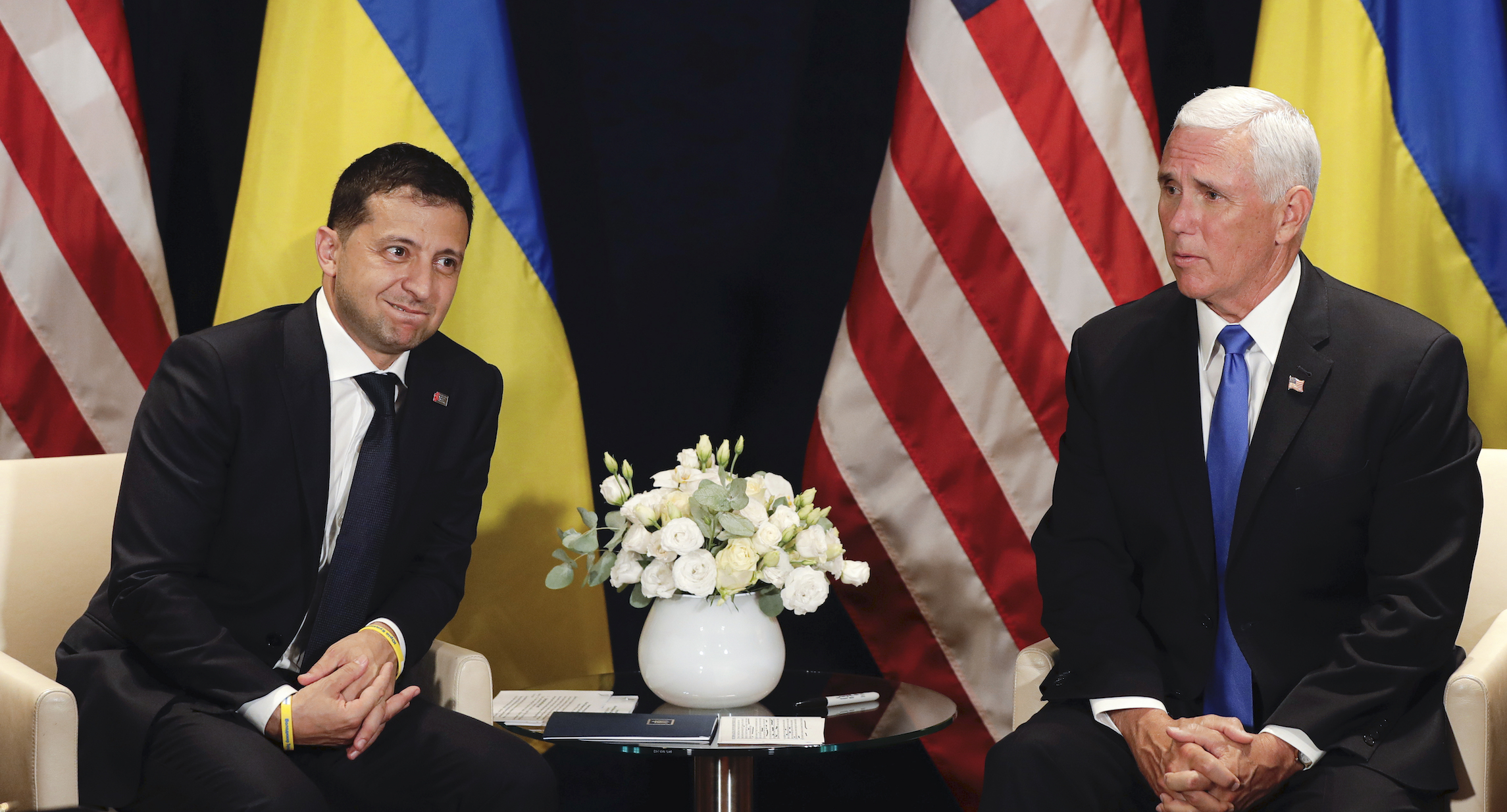 Pence denies Trump asked him to pressure Ukraine on Biden investigation