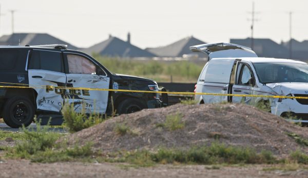 Mystery over identity of ‘white male’ shooter as Texas police withhold name before reported noon announcement