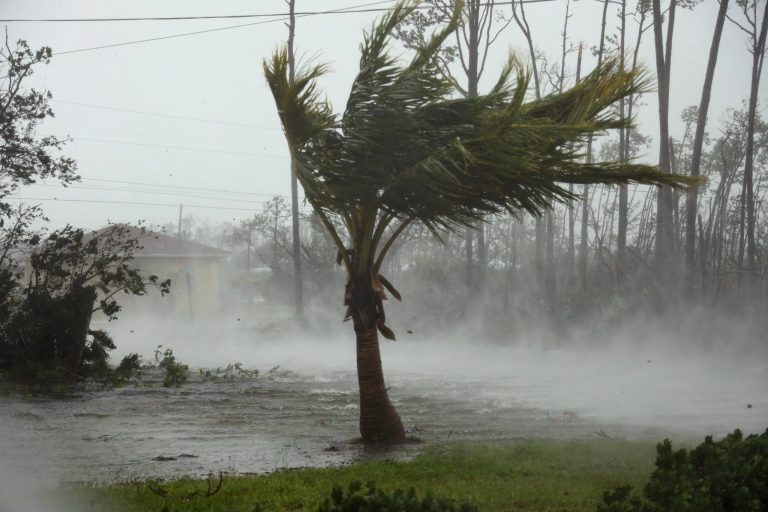 Blind man carries disabled son to safety after Hurricane Dorian tore roof off Bahamas home