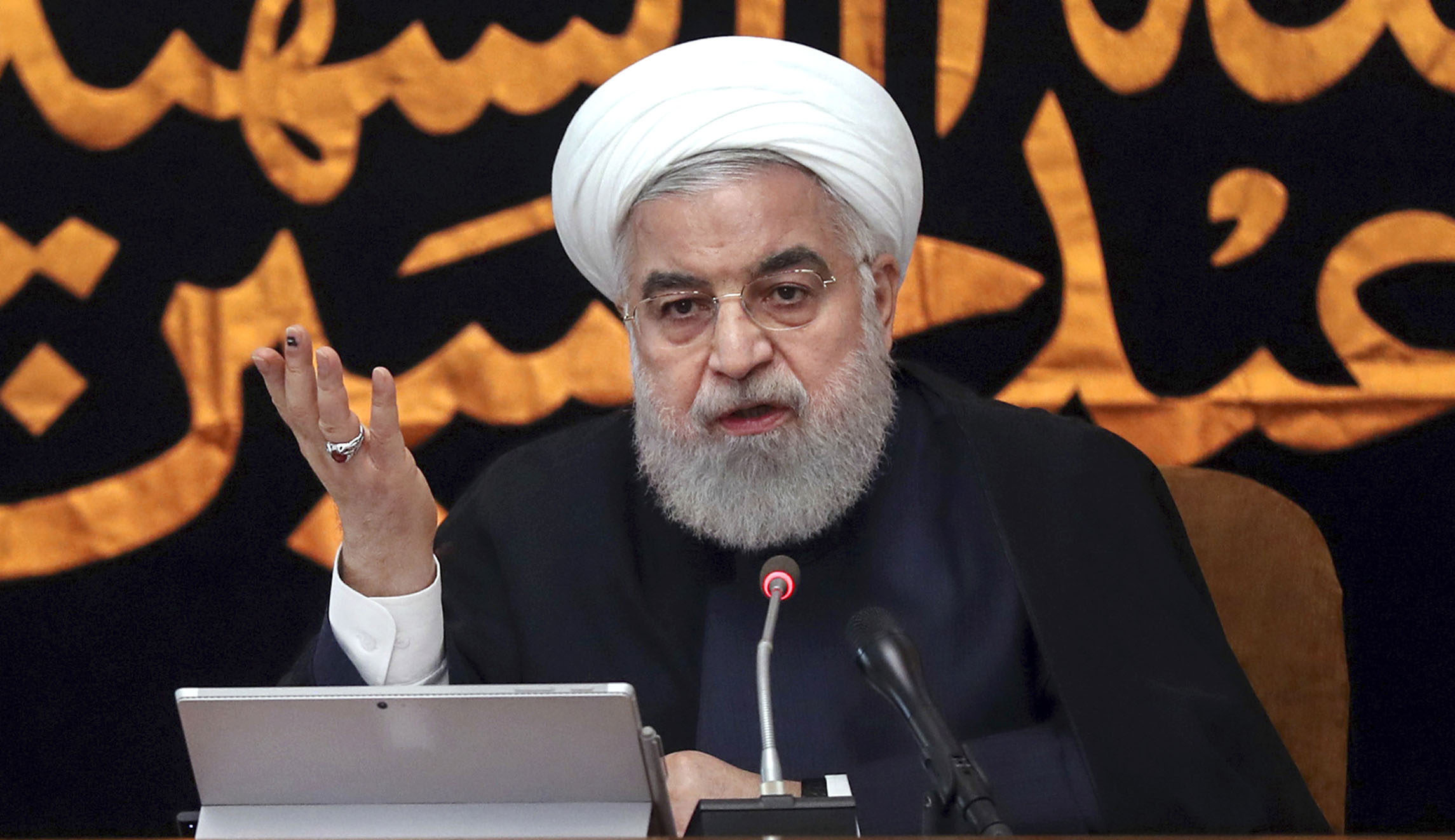 Iranian president: Trump worries war with Iran will ‘ruin’ 2020 chances