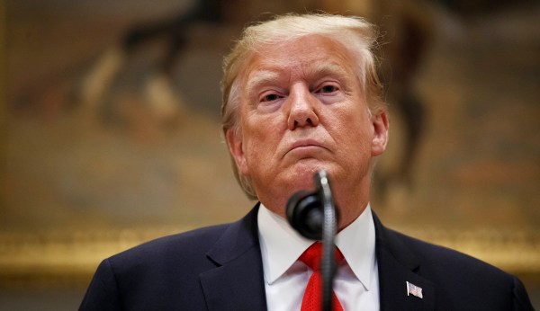 Trump defends Alabama forecast using old Dorian map with disclaimer
