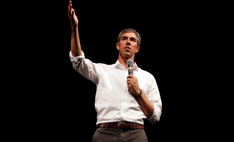 Democratic presidential candidate former Texas Rep. Beto O'Rourke speaks during a town hall event at Tufts University Thursday, Sept. 5, 2019, in Medford, Mass. 