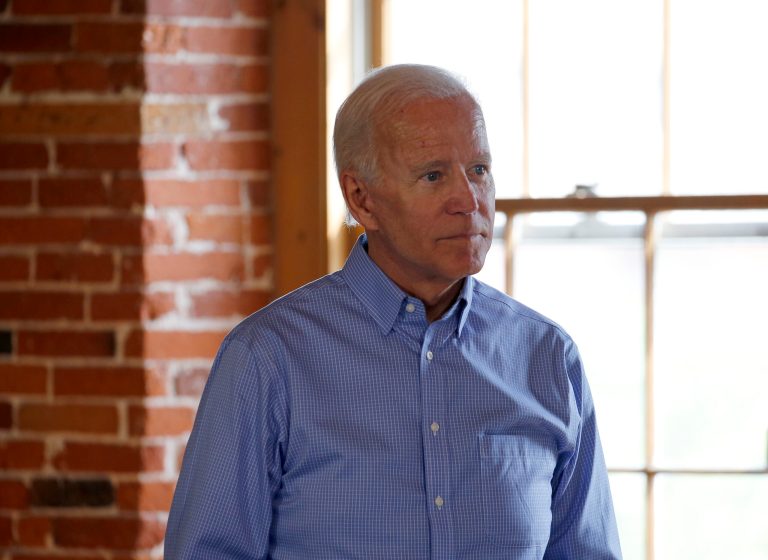 Democratic presidential candidate former Vice President Joe Biden.