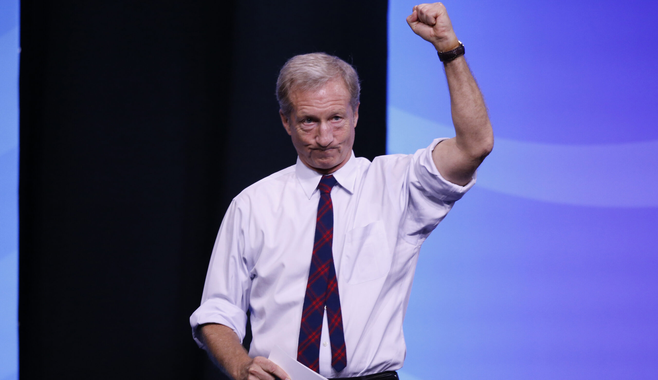 Tom Steyer makes Democratic debate stage in October