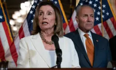 Top Democrats push background checks as Trump prepares gun control announcement