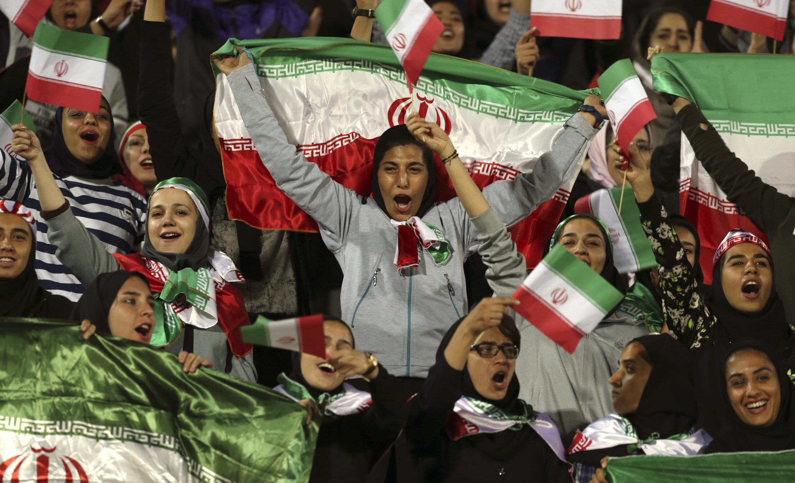 ‘We are all responsible’: Iranian woman who faced prison for trying to enter soccer stadium sets herself on fire