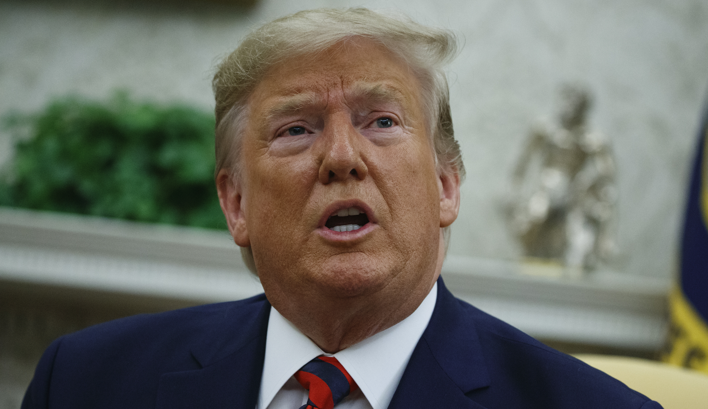 ‘This whole thing is a disgrace’: Trump comments on whistleblower from Oval Office