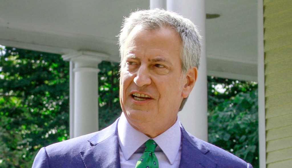 De Blasio credits himself for helping to move Biden further left