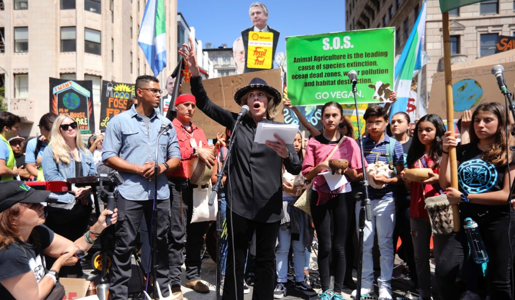 Protesters: Climate change worse than ISIS