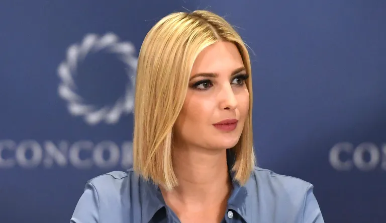 Ivanka Trump appears at an event.