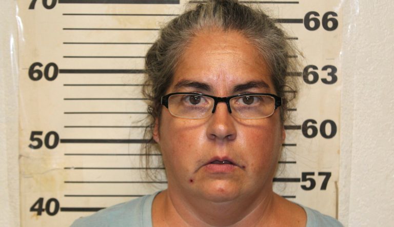 This undated photo provided by the Benton County, Mo., Sheriff's Office in Warsaw, Mo., shows Tiffany Woodington, whe was charged Friday, Sept. 20, 2019, in Missouri with 10 counts of felony animal abuse and two misdemeanor counts of animal abuse. 