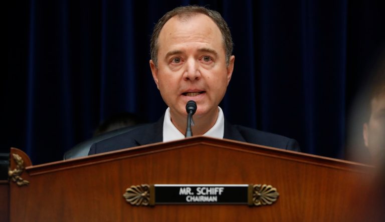 House Intelligence Committee Chairman, Rep. Adam Schiff, D-Calif., speaks before Acting Director of National Intelligence Joseph Maguire testifies before the House Intelligence Committee on Capitol Hill in Washington, Thursday, Sept. 26, 2019. 