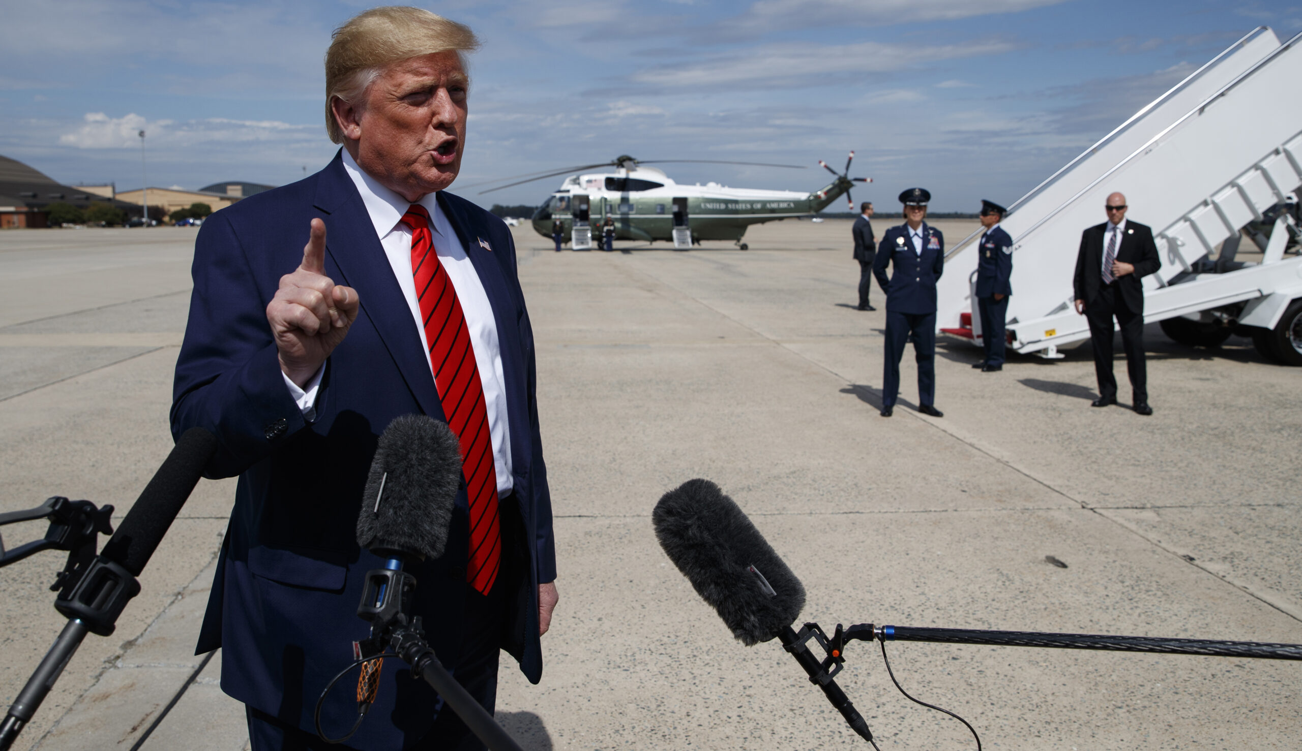 Trump demands name of whistleblower: ‘I deserve to meet my accuser’
