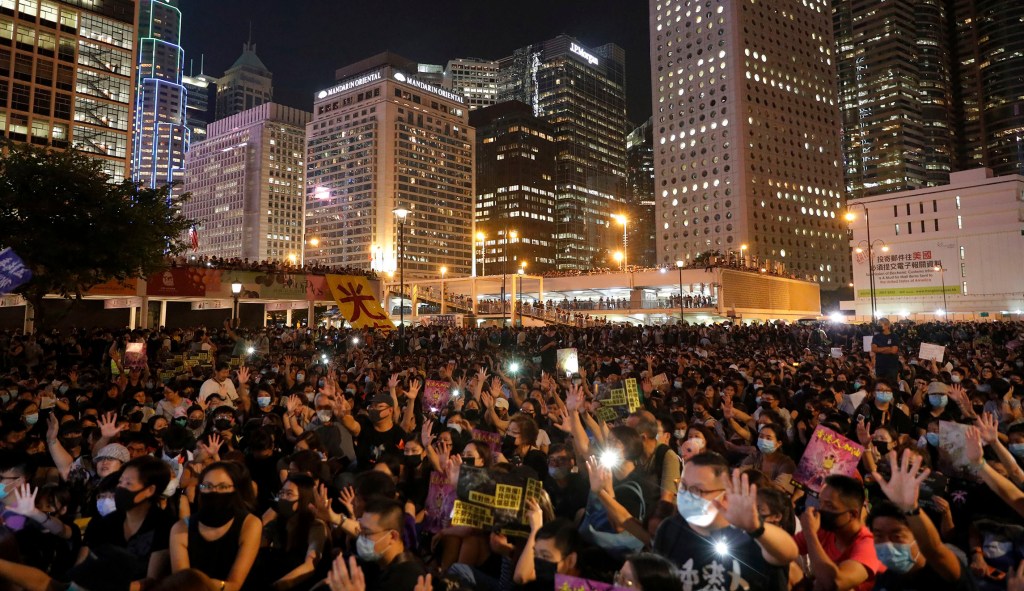 China masters irony in newest Hong Kong rant