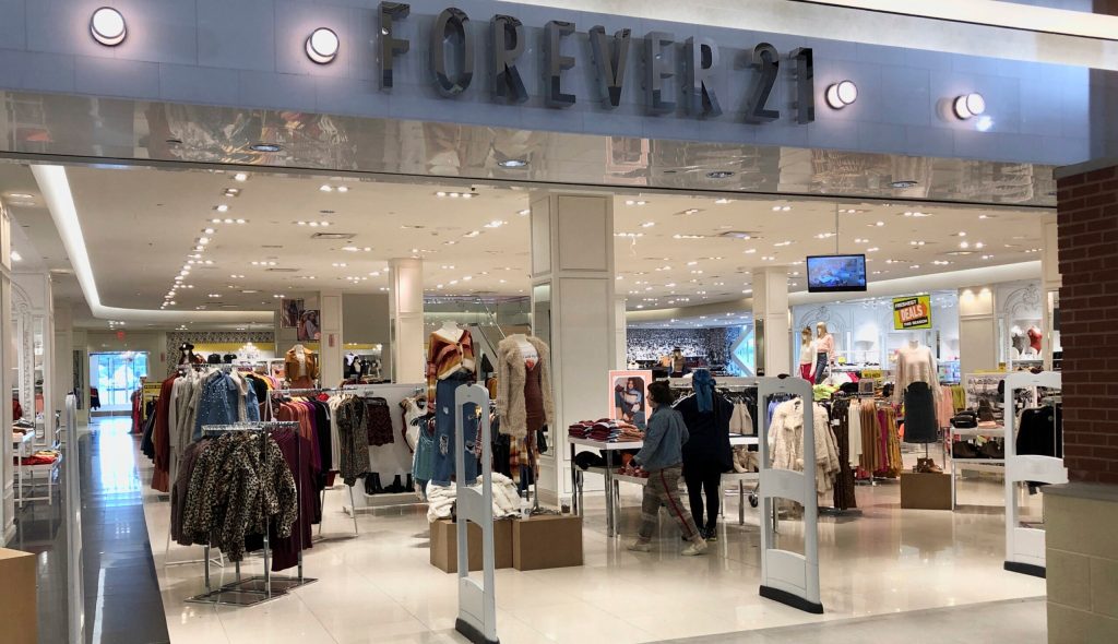Retailer Forever 21 will close 350 stores as it files for bankruptcy