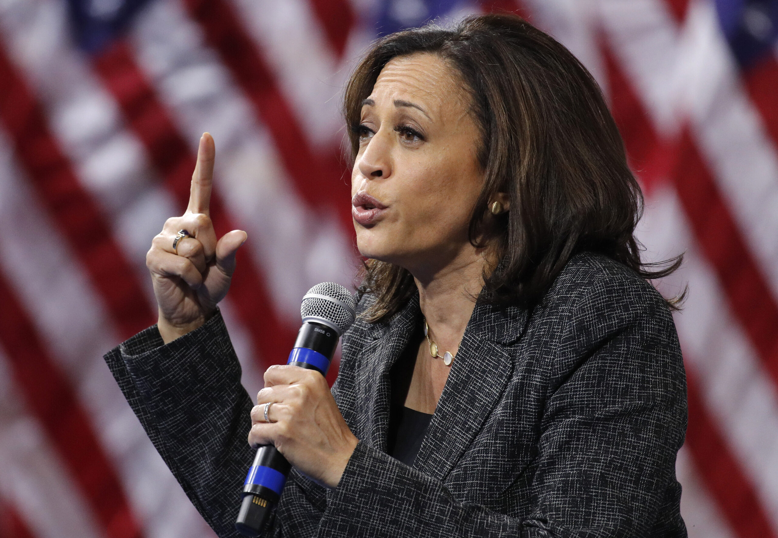 ‘For all the shit people give me for being a prosecutor’: Harris eyes Trump impeachment opportunity