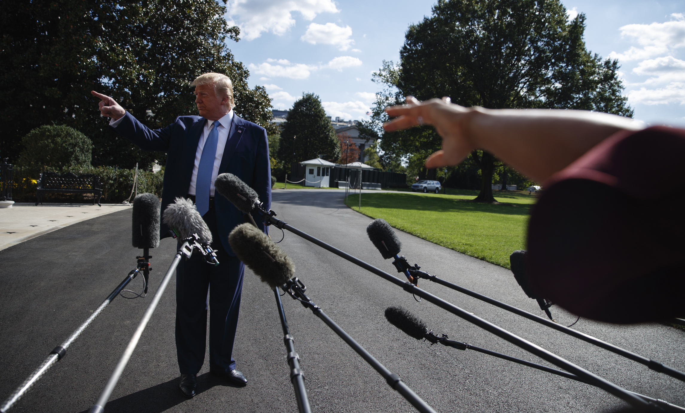 Trump advisers: Scorched-earth impeachment strategy is jet fuel for his campaign
