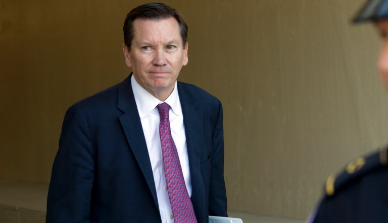 Fired intelligence watchdog suggests removal connected to his handling of whistleblower complaint