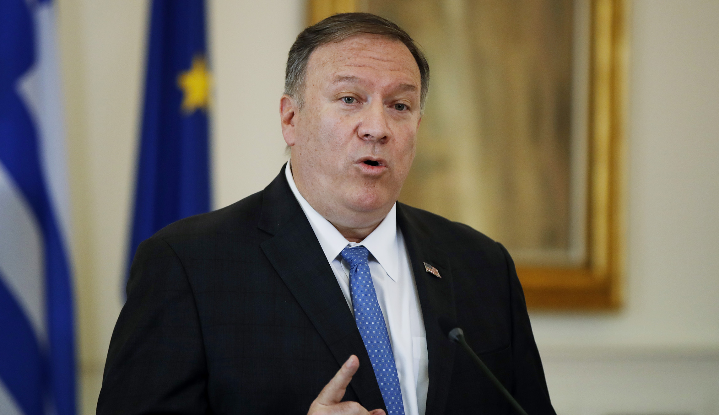 Mike Pompeo condemns Ukraine inquiry as ‘silly gotcha game’