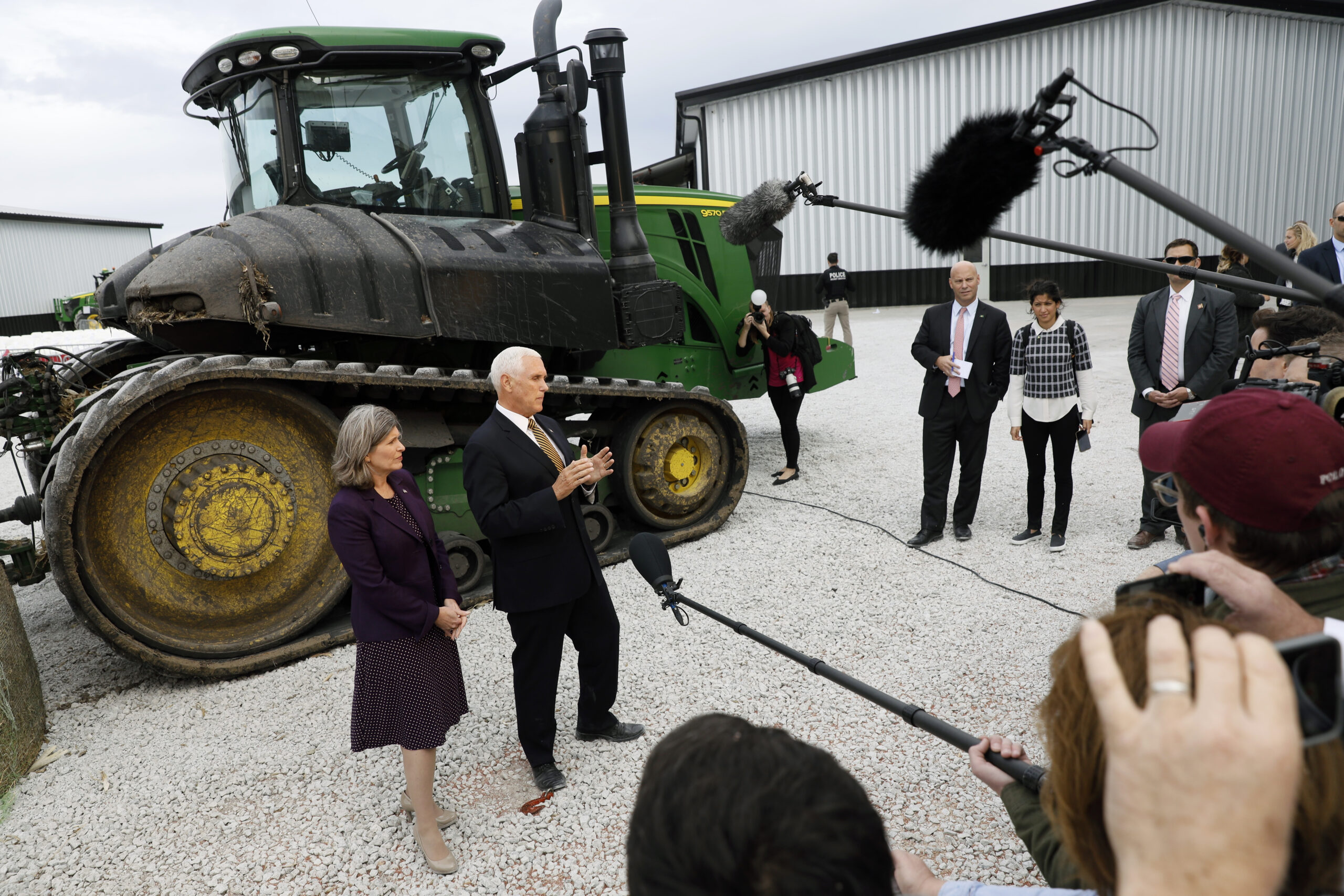 Mike Pence hits the road to pitch Trump policies: 12,000 miles, eight states