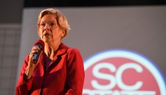 Elizabeth Warren references contract after attack on pregnancy discrimination claim