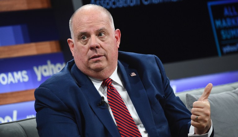 ‘Terrible decision’: Maryland governor bashes county official for banning ‘thin blue line’ flag