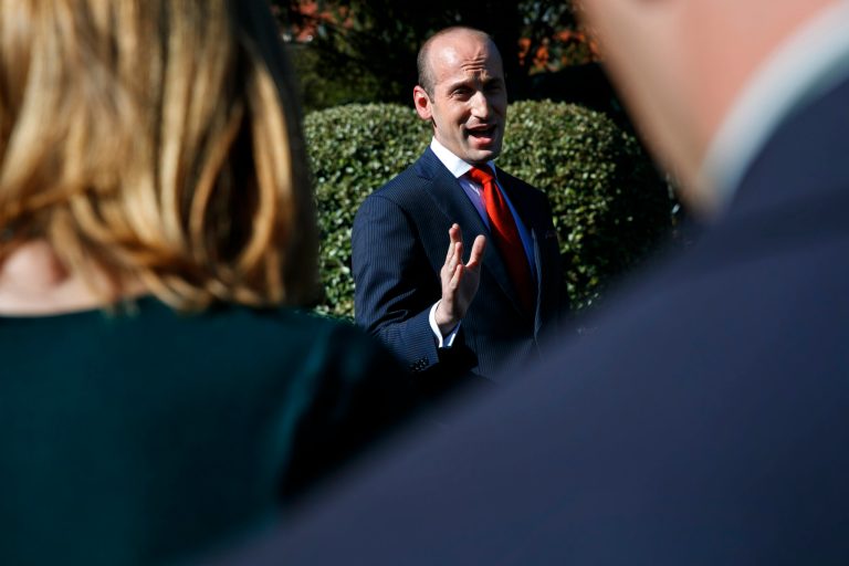 White House senior policy adviser Stephen Miller decried the "permanent bureaucracy" that wanted Hillary Clinton elected president.