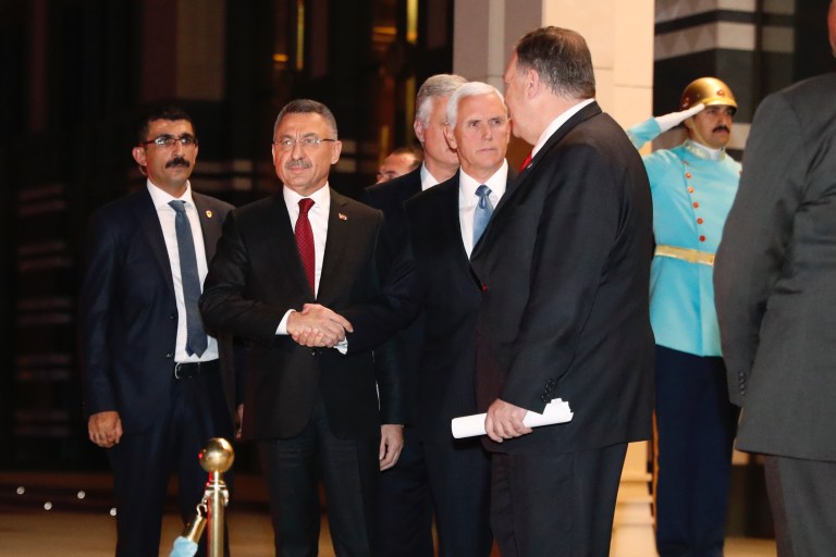 Ceasefire reached between Turkish and Kurdish forces after US delegation meets in Turkey