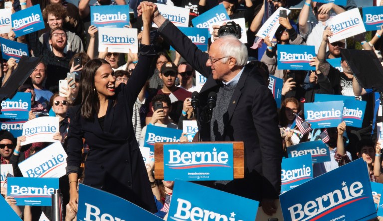 ‘Why back an old white guy?’: CBS reporter questions AOC decision to endorse Sanders