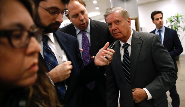 Lindsey Graham condemns impeachment coverage, says press is out to ‘get’ Trump