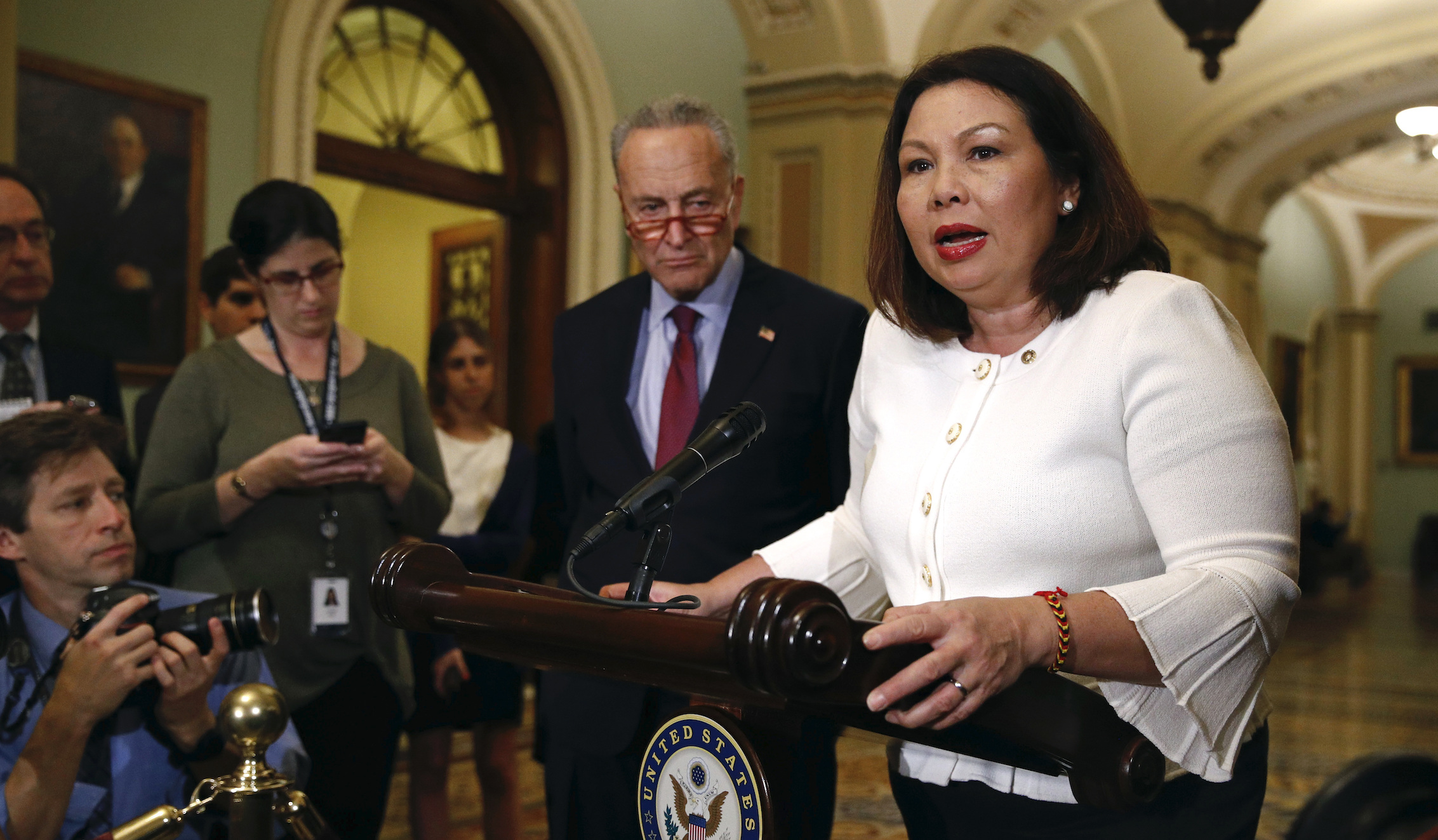 Tammy Duckworth’s unique political profile may not be enough to earn Biden vice presidential slot