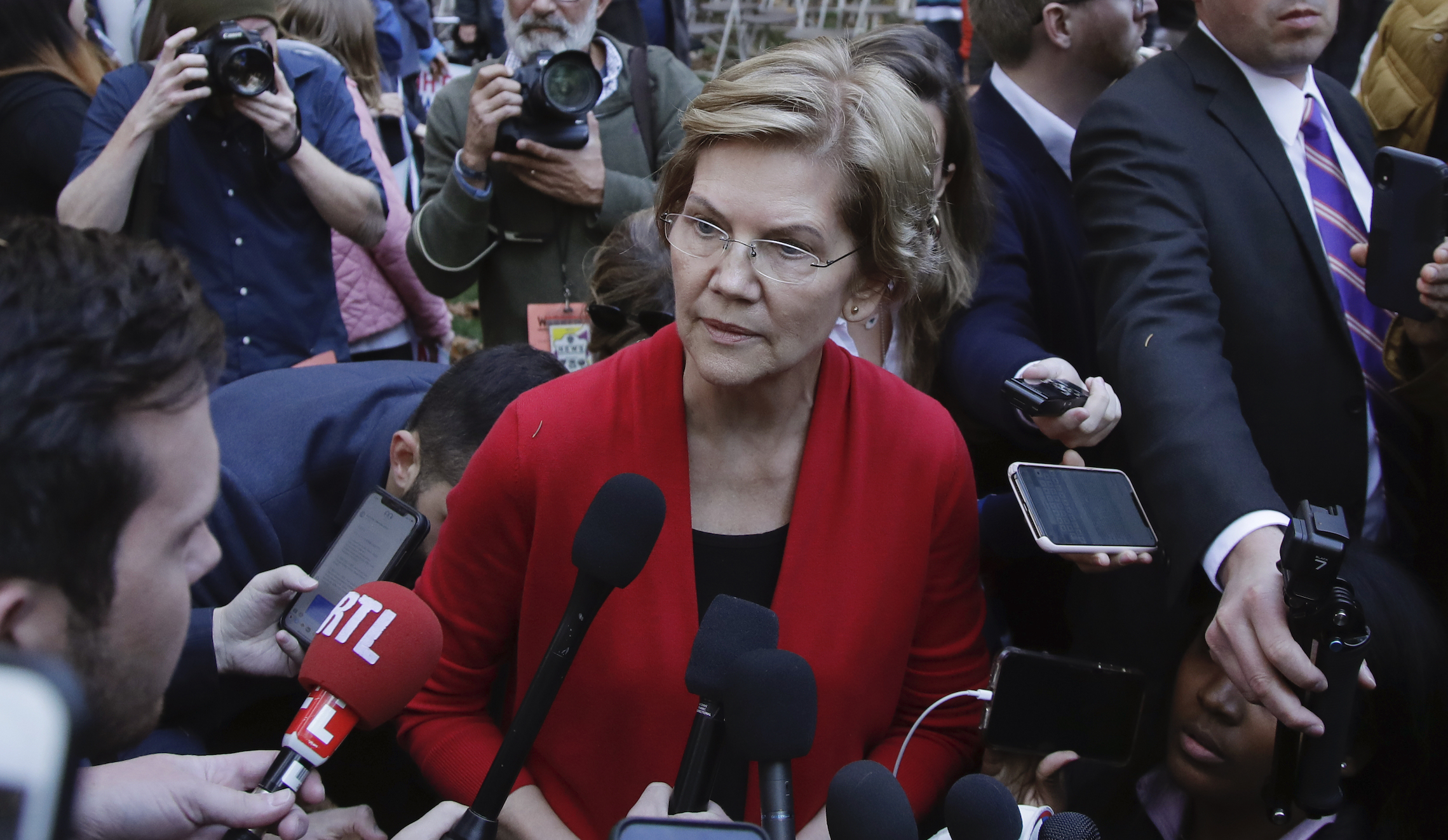 Following liberal Democrats, Warren has moved left on Israel