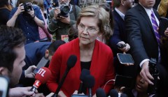 Following liberal Democrats, Warren has moved left on Israel