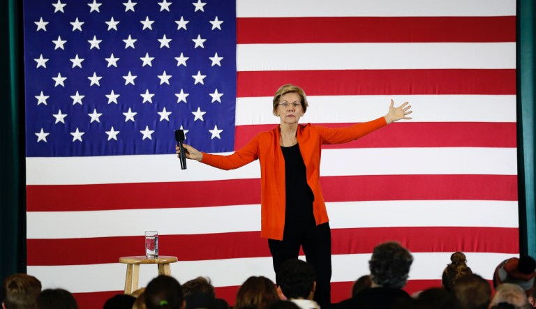 Sen. Elizabeth Warren.