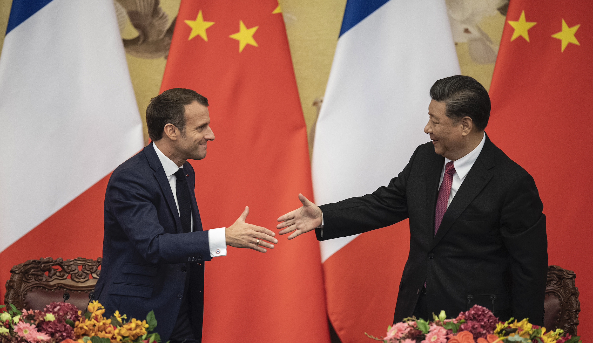 Bowing to Beijing, France's Macron betrays the liberal international order