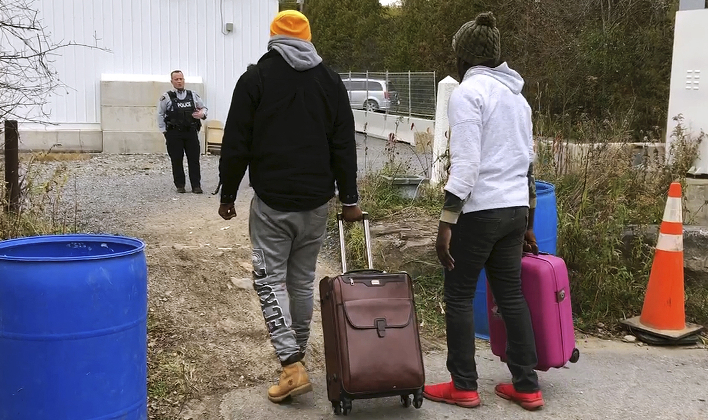Tough Trump asylum policy prompts migrants to enter US and then flee to Canada