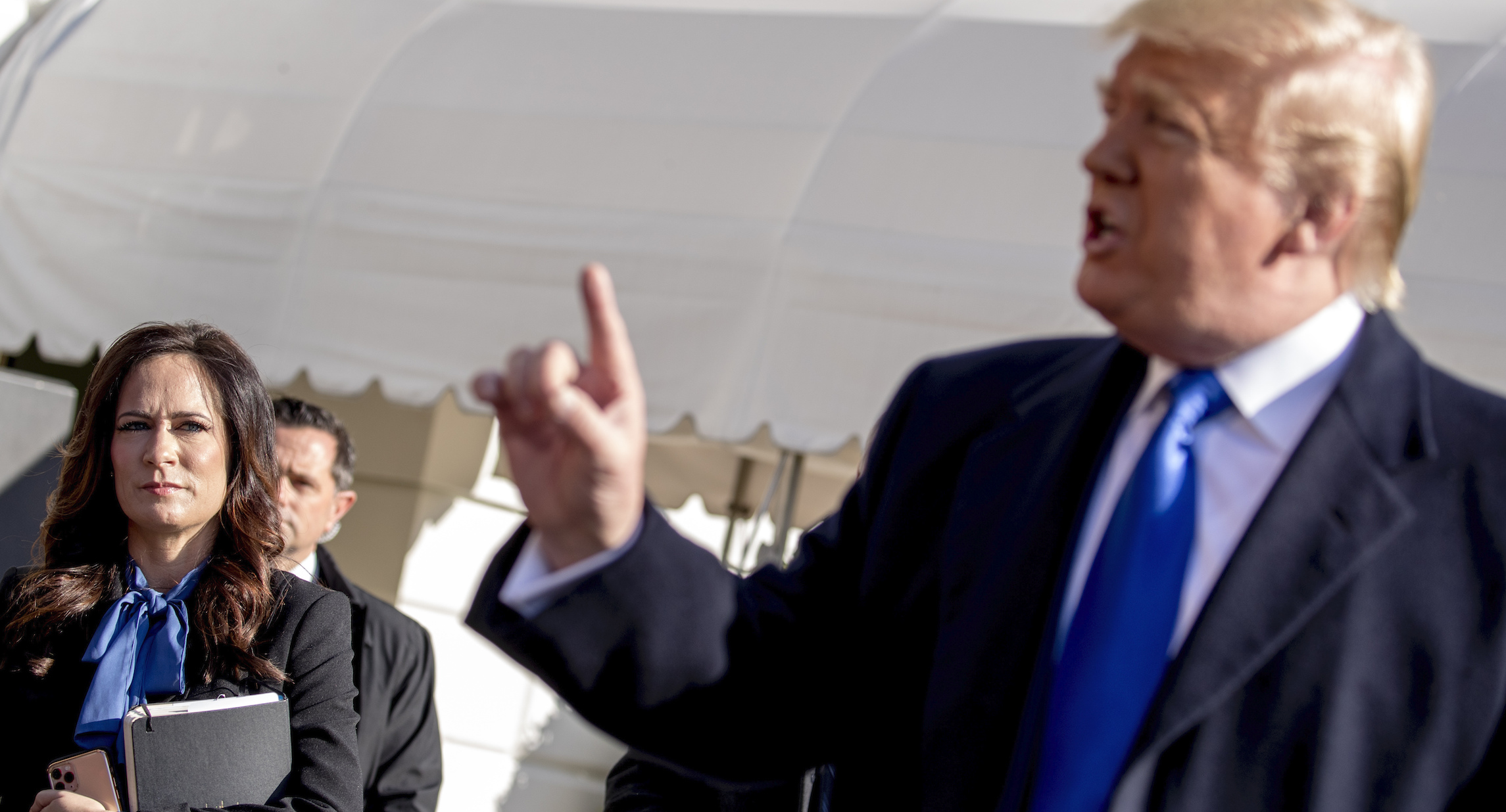 Stephanie Grisham: No need for White House briefings when I speak to nearly 100 reporters a day