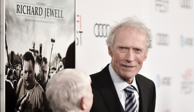 Clint Eastwood attends 2019 AFI Fest - "Richard Jewell" at the TCL Chinese Theatre on Wednesday, Nov. 20, 2019, in Los Angeles.