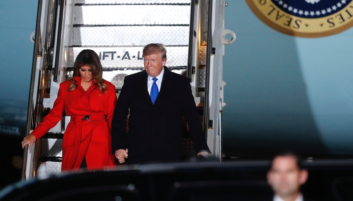 'NO CASE': Trump floats taking impeachment to Supreme Court