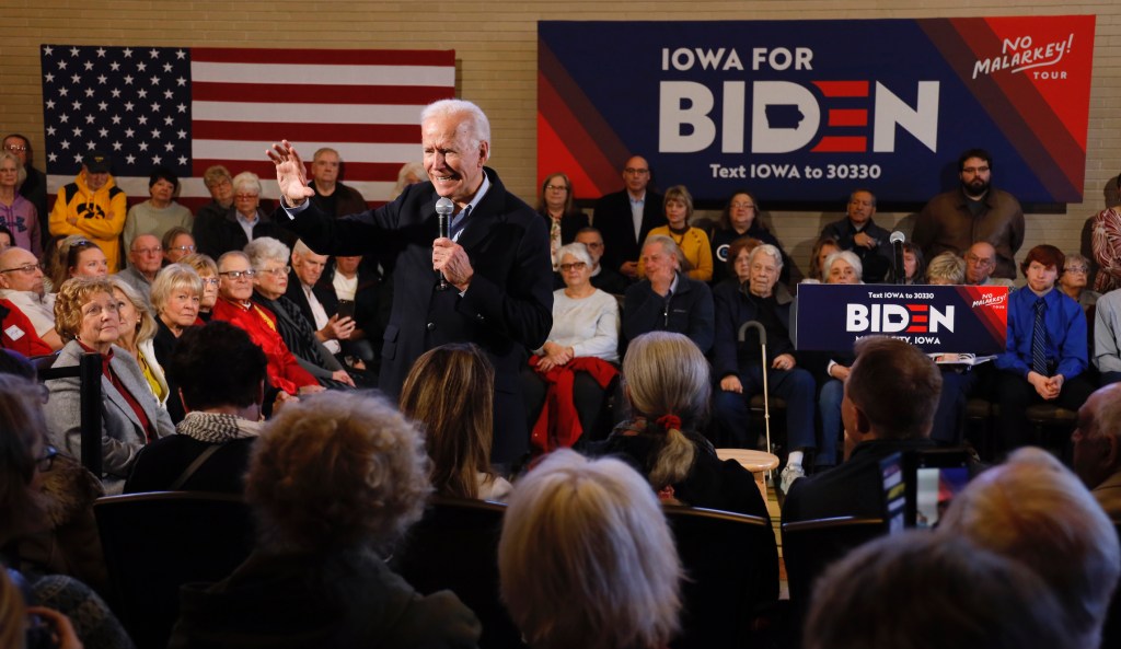 No more malarkey: Biden mounts comeback in bid to win Iowa