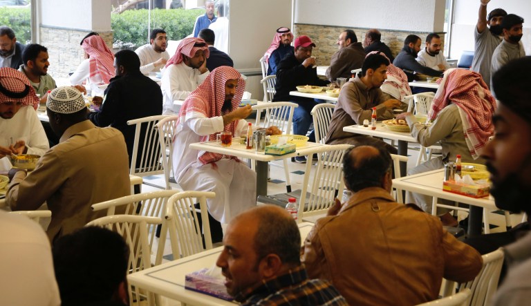 For American interests in Saudi Arabia, a choice between restaurants and Jamal Khashoggi