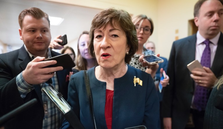 Susan Collins breaks with Trump: GOP senator to vote for impeachment witnesses