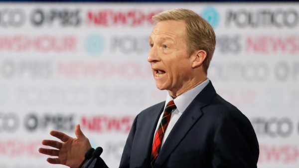 Tom Steyer was absurdly calling for impeachment before Trump even committed an offense