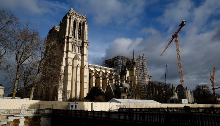 ‘Maybe a 50% chance that it will be saved’: Notre Dame rector concerned over structural integrity of cathedral