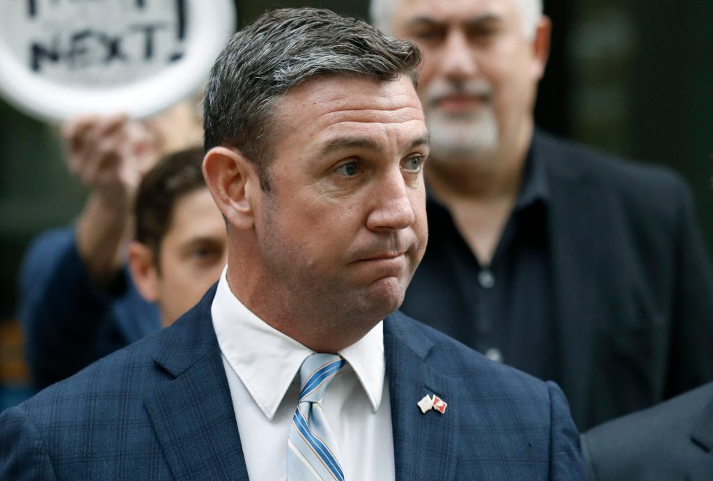 Prison-bound GOP congressman Duncan Hunter resigns from House